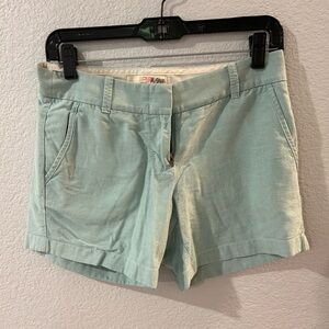 J. Crew Chino Broken In Shorts Size 0